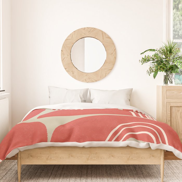Modern Geo Shapes Duvet Cover Gallery Image 3