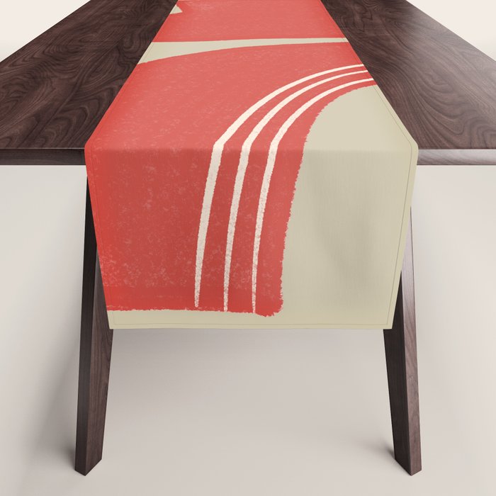 Modern Geo Shapes Table Runner Gallery Image 1
