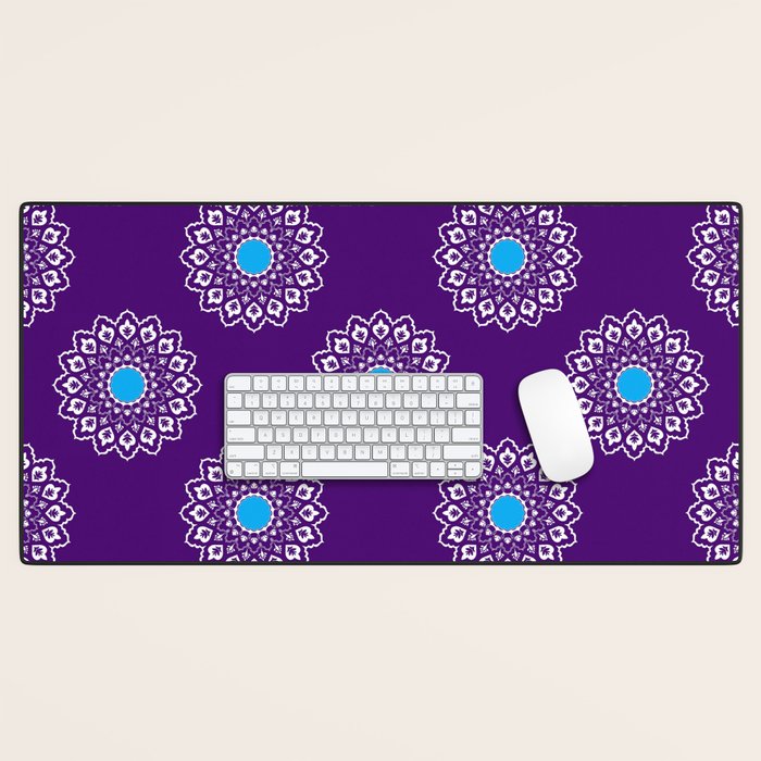 Mughal Motifs Desk Mat Gallery Image 1