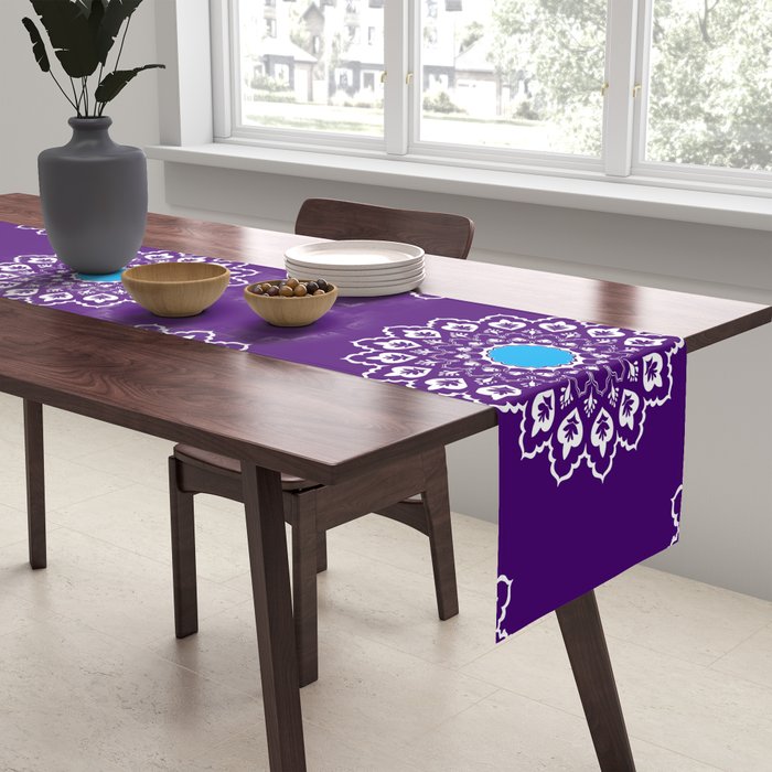 Mughal Motifs Table Runner Gallery Image 2