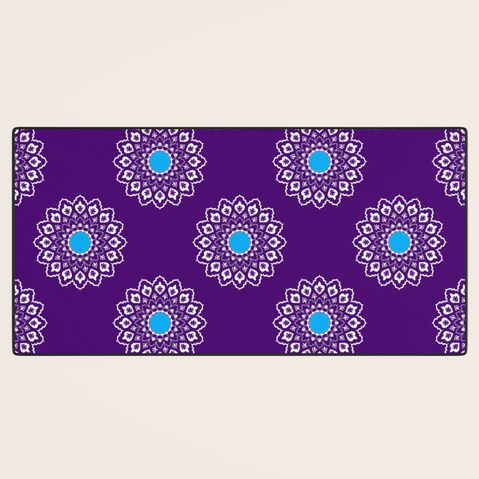 Mughal Motifs Desk Mat Gallery Image 3