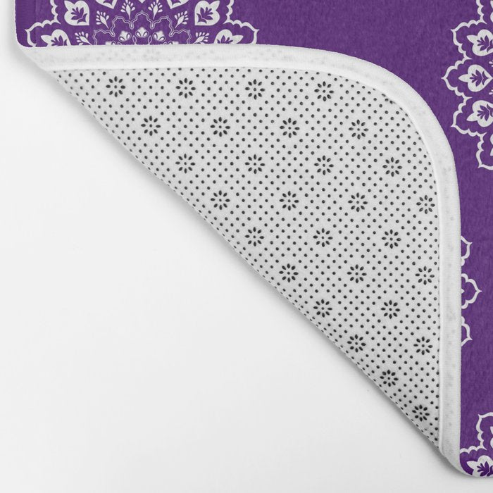 Mughal Motifs Bath Mat Gallery Image 2