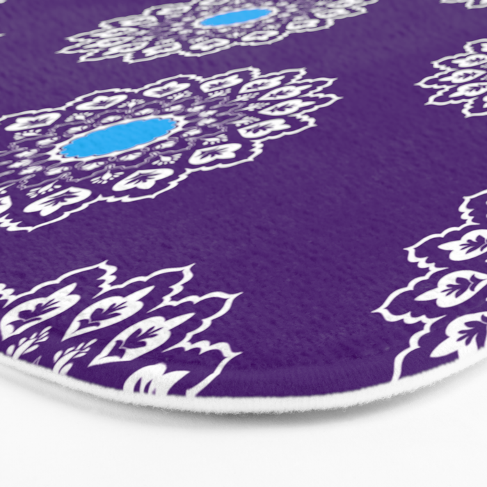 Mughal Motifs Bath Mat Gallery Image 3
