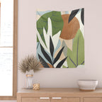 Abstract Art Jungle 4 Wall Tapestry Gallery Image 2