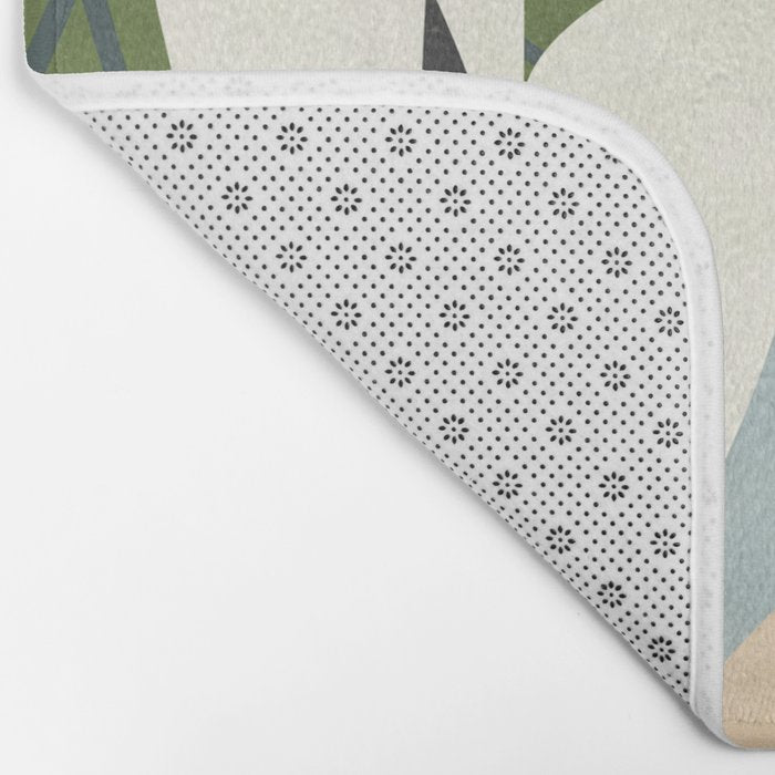 Abstract Art Jungle 4 Bath Mat Gallery Image 2