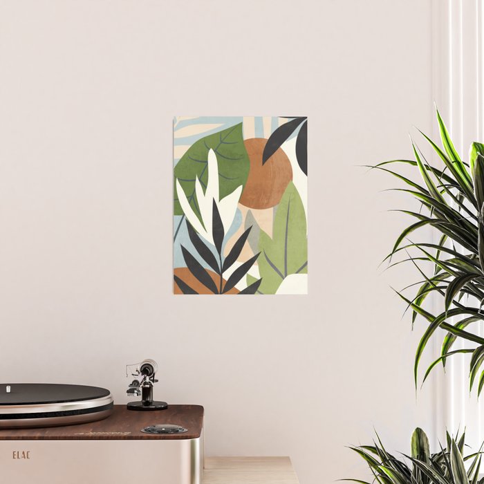 Abstract Art Jungle 4 Poster Gallery Image 2