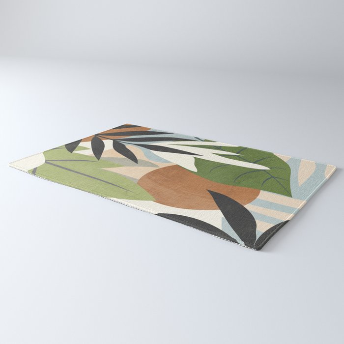 Abstract Art Jungle 4 Rug Gallery Image 3