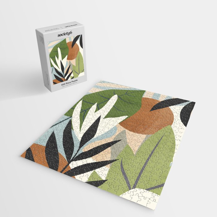 Abstract Art Jungle 4 Jigsaw Puzzle Gallery Image 2