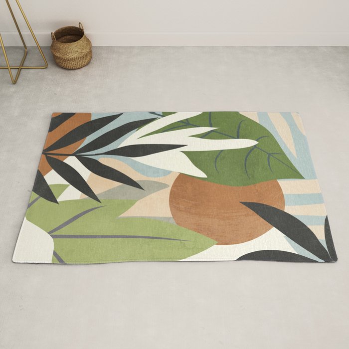 Abstract Art Jungle 4 Rug Gallery Image 2