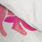 Cat Positions - Pink OmbrÃ© Palette Comforter Gallery Image 4
