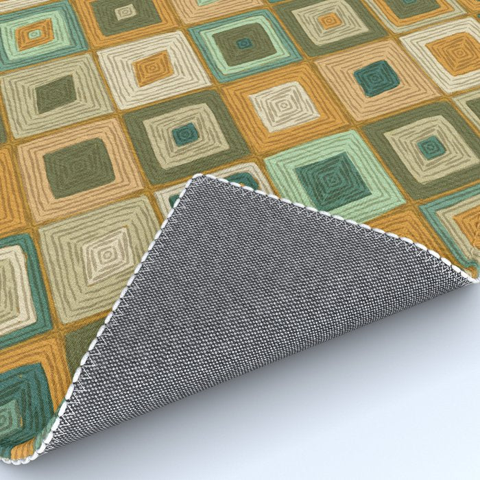 Hand-drawn Quilt #6 Rug Gallery Image 4