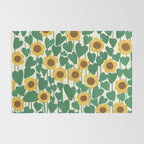 Sunflowers Rug Gallery Image 2