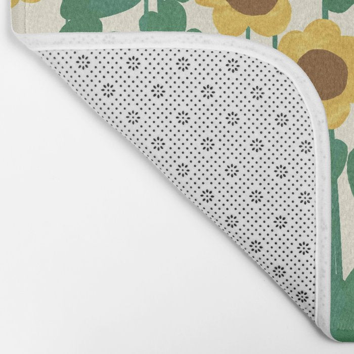 Sunflowers Bath Mat Gallery Image 2
