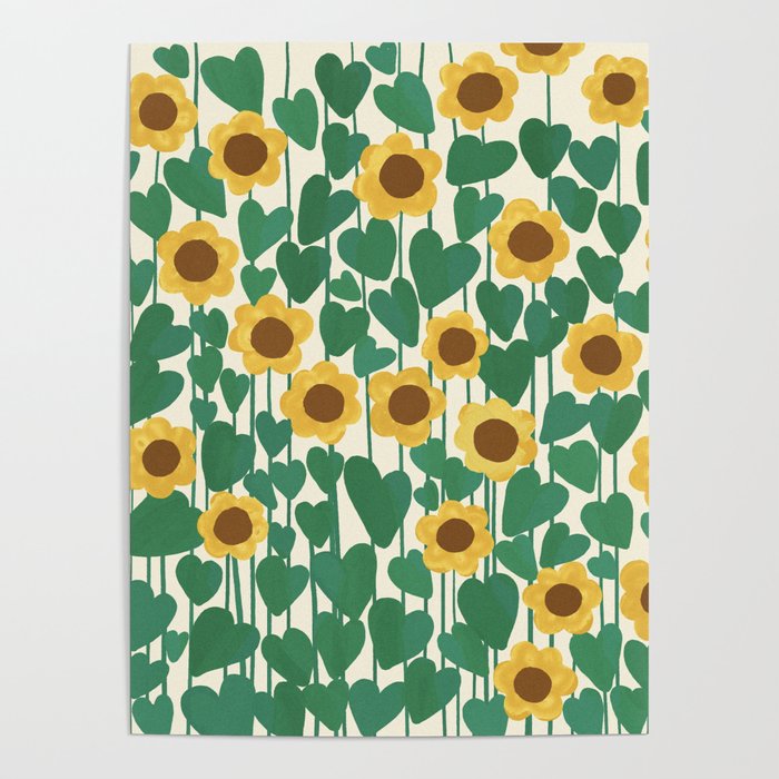 Sunflowers Poster Gallery Image 1