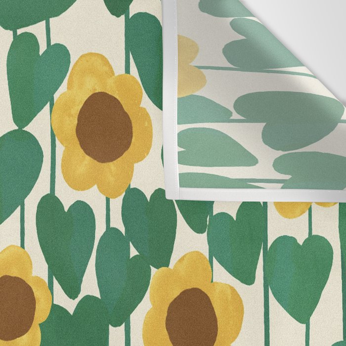 Sunflowers Wall Tapestry Gallery Image 3