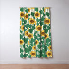 Sunflowers Window Curtain Gallery Image 3