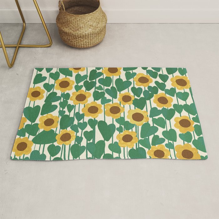 Sunflowers Rug Gallery Image 1
