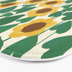Sunflowers Bath Mat Gallery Image 3