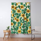 Sunflowers Window Curtain Gallery Image 5