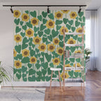 Sunflowers Wall Mural Gallery Image 1