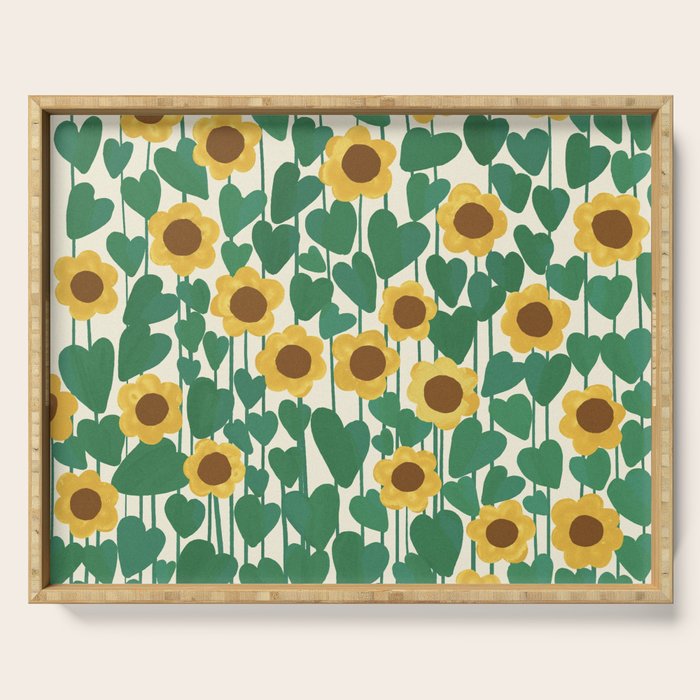Sunflowers Serving Tray Gallery Image 1