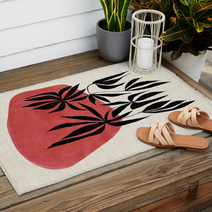 Fire Vines  Outdoor Rug Gallery Image 2