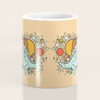 Star Stego | Retro Reptile Palette Coffee Mug Gallery Image 4