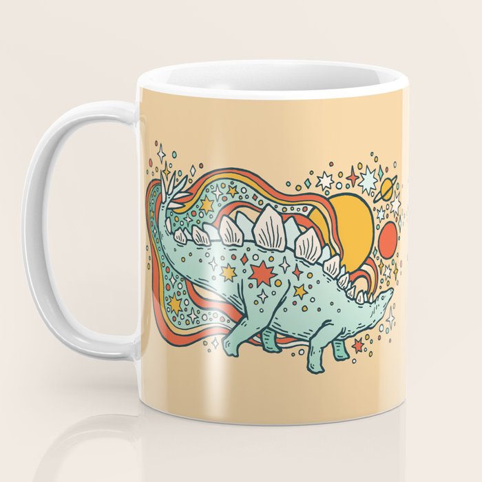Star Stego | Retro Reptile Palette Coffee Mug Gallery Image 3