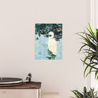 Wading Egret Watercolor Poster Gallery Image 2