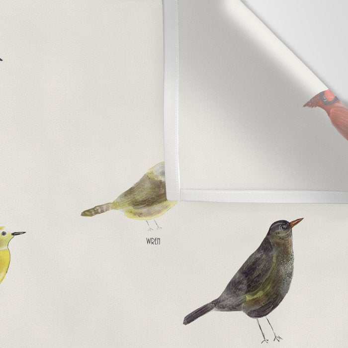 little nature birds Wall Tapestry Gallery Image 3