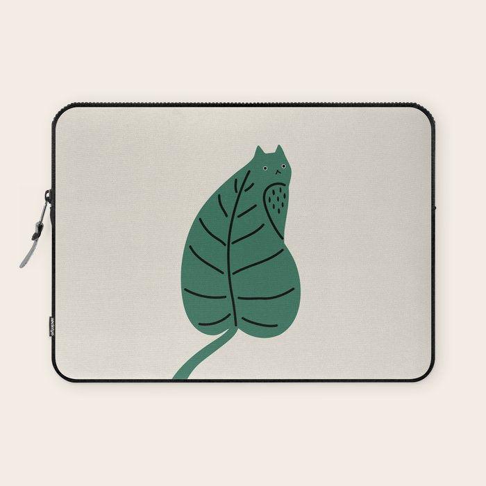 Cat and Plant 27 Laptop Sleeve Gallery Image 1
