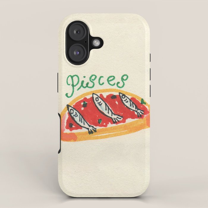 pisces tomato iPhone Case Gallery Image 1