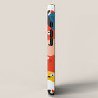 Silly Cats Crowd Pattern iPhone Case Gallery Image 2