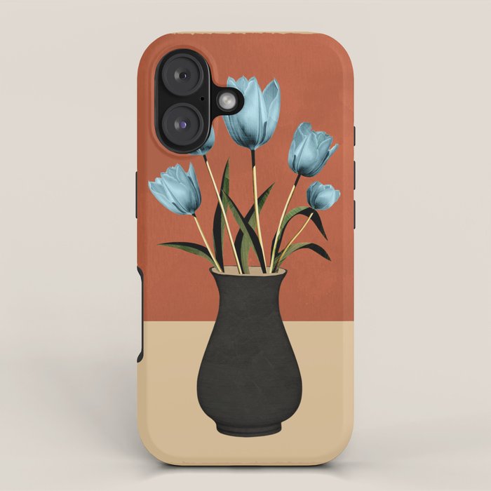Tulips In Vase 3 iPhone Case Gallery Image 1