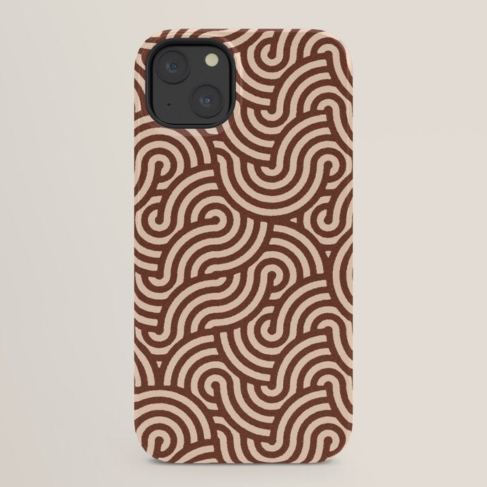 SWIRL Cacao and Almond iPhone Case Gallery Image 30