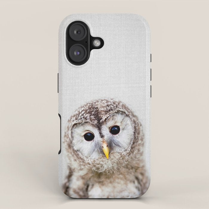 Baby Owl - Colorful iPhone Case Gallery Image 1