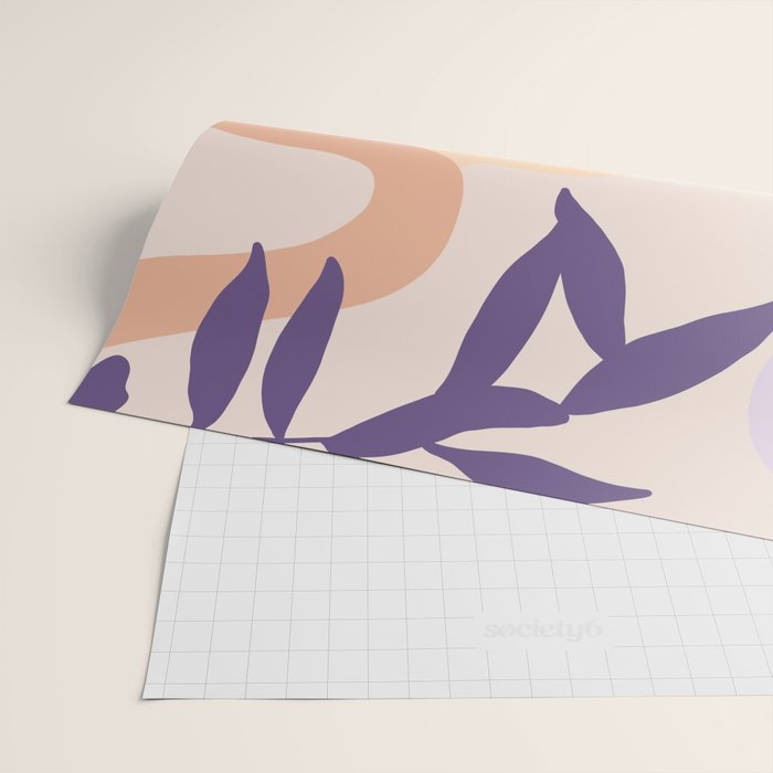 Large pink flowers MP3 Wrapping Paper Gallery Image 2