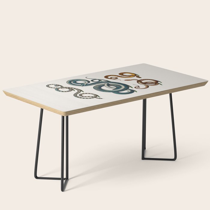 Albertus Seba Coiled Big Blue  Coffee Table Gallery Image 1
