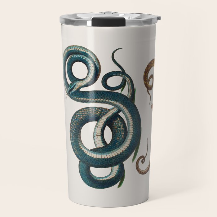 Albertus Seba Coiled Big Blue  Travel Mug Gallery Image 1
