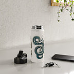 Albertus Seba Coiled Big Blue  Water Bottle Gallery Image 4