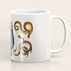 Albertus Seba Coiled Big Blue  Coffee Mug Gallery Image 1