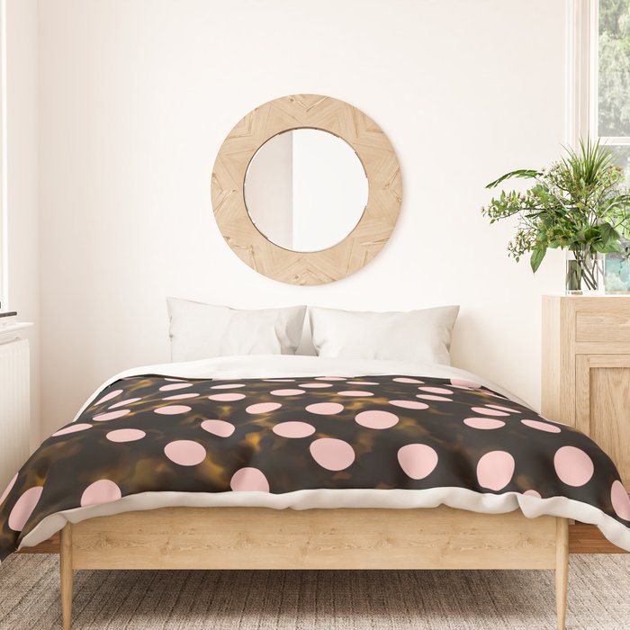 Scatter Dots Tortoise Duvet Cover Gallery Image 3