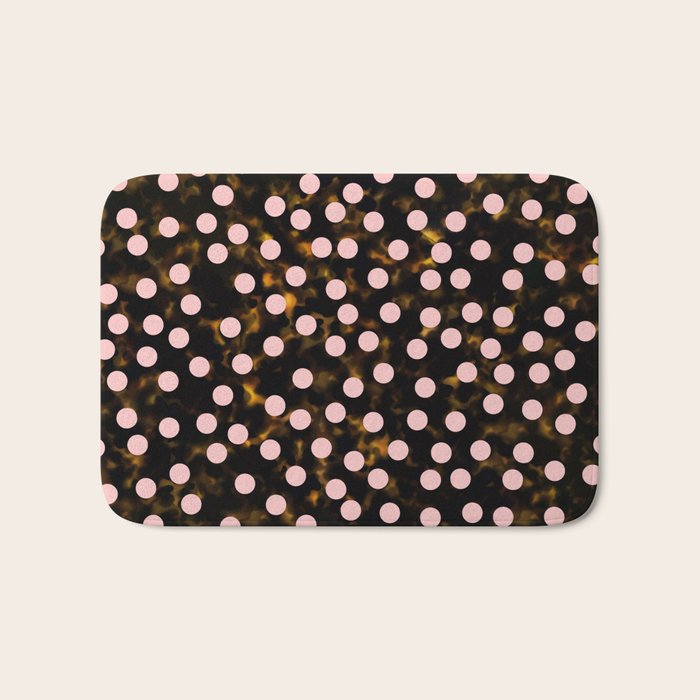 Scatter Dots Tortoise Bath Mat Gallery Image 1