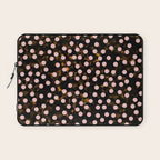 Scatter Dots Tortoise Laptop Sleeve Gallery Image 1