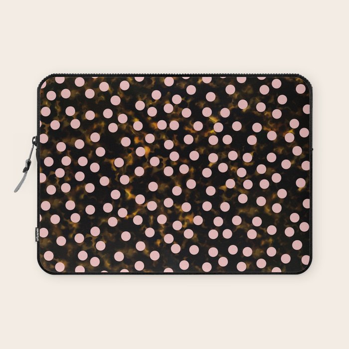 Scatter Dots Tortoise Laptop Sleeve Gallery Image 1
