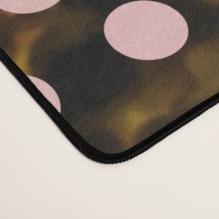 Scatter Dots Tortoise Desk Mat Gallery Image 4