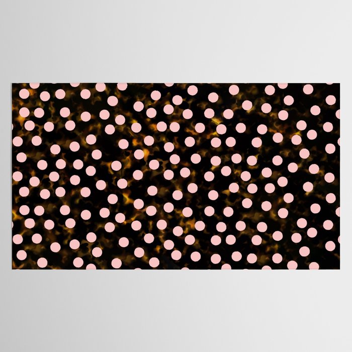 Scatter Dots Tortoise Tablecloth Gallery Image 2