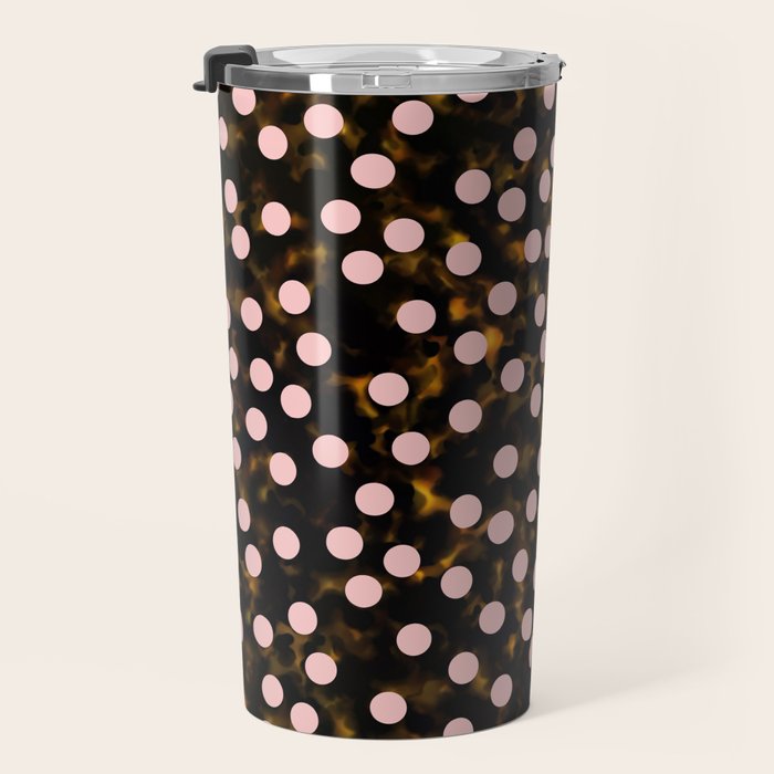 Scatter Dots Tortoise Travel Mug Gallery Image 3