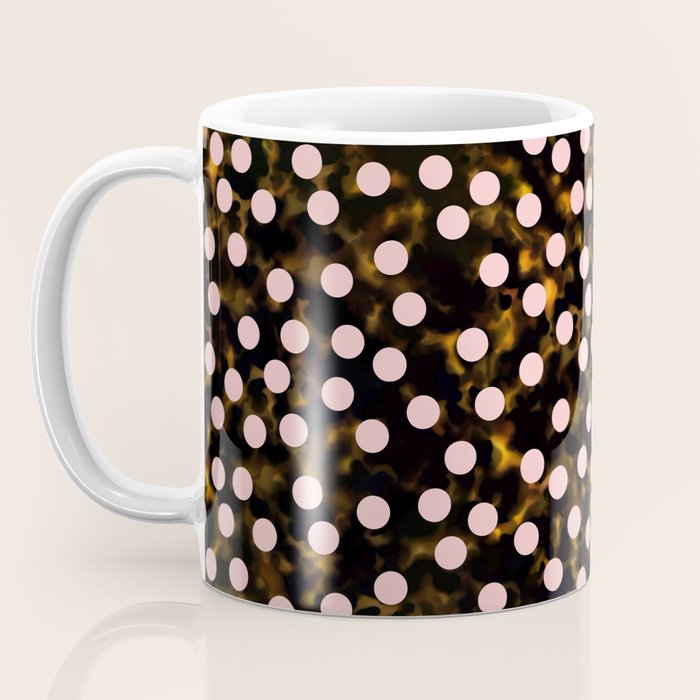 Scatter Dots Tortoise Coffee Mug Gallery Image 3