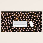 Scatter Dots Tortoise Desk Mat Gallery Image 1